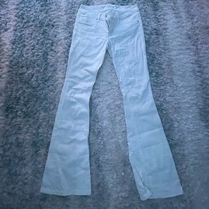 White bell bottoms